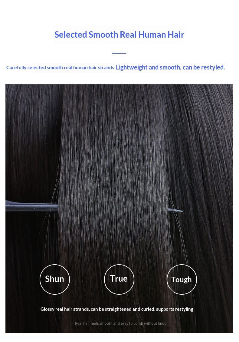 13x6 Lace Front Straight Human Hair Wig 4