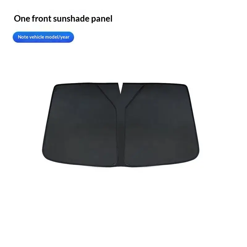 Car Sunshade Heat-insulating Curtain For Front And Side Windows Camping Privacy Shield