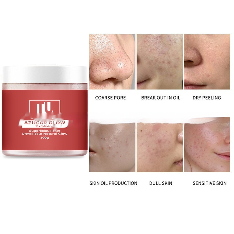 Moisturizing Brightening And Exfoliating Facial Sugar Scrub