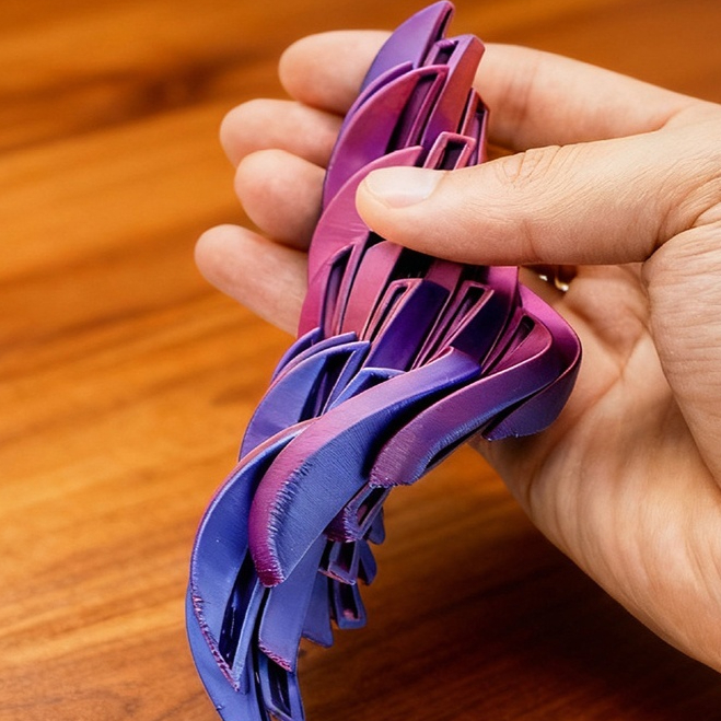 3D-printed Stress-relief Deformation Ball TK Stress-relief Toy