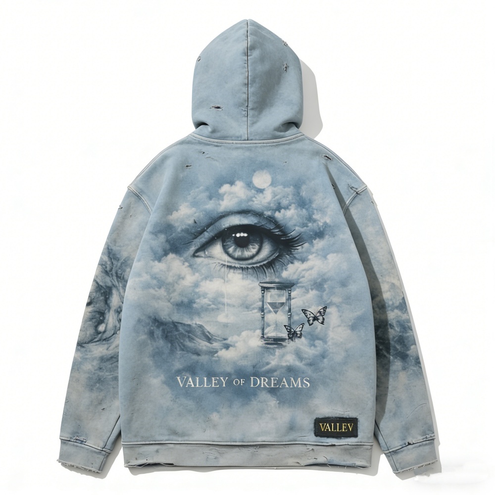 Artist Print Hooded Sweatshirt