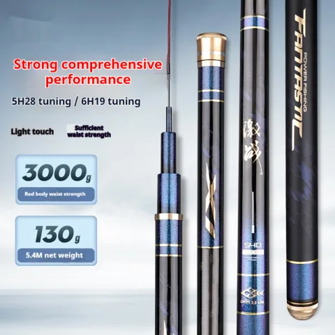 Complete Fishing Rod and Tackle Set for Hands