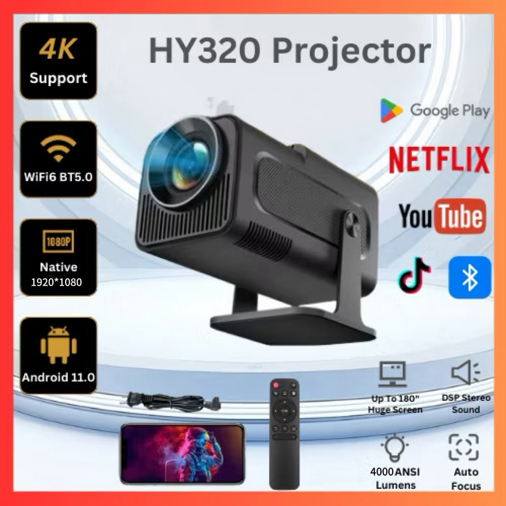 Véritable projecteur international compact à courte focale de 300 lumens – Image 6