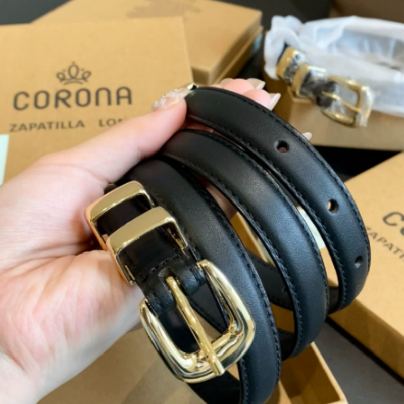 Versatile, Sophisticated Leather Belt With A Premium Feel