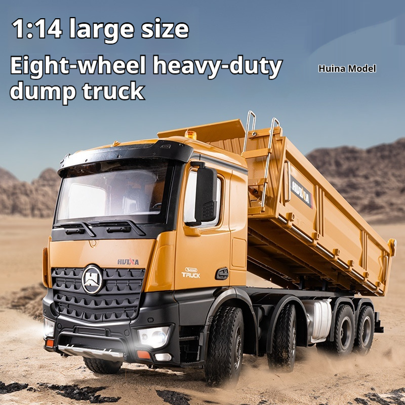 Semi Alloy Heavy Duty Transport Dump Truck With Audio Visual Remote Control