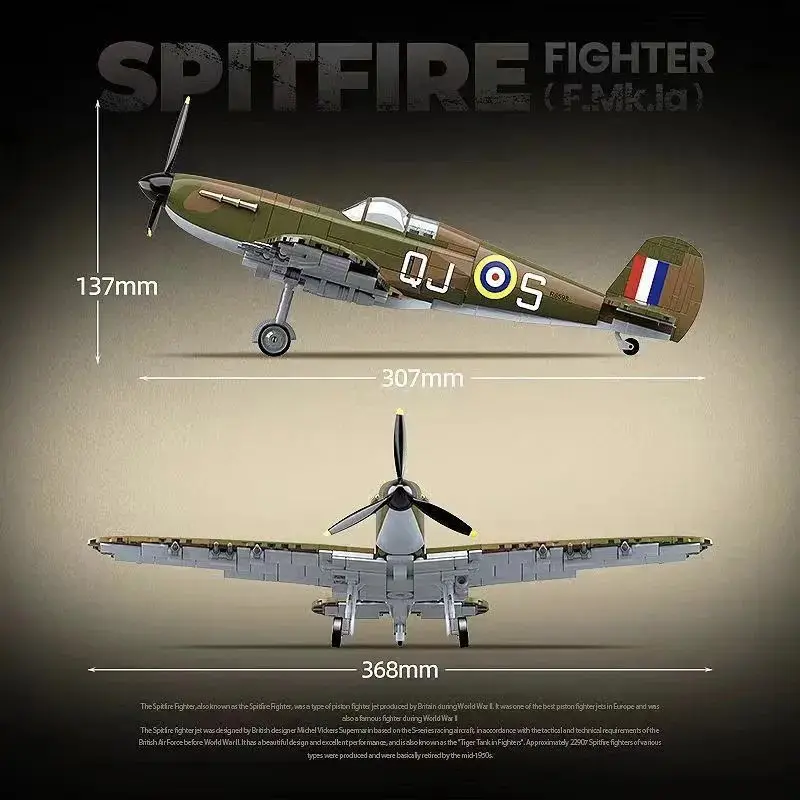 Military Fighter Jet Building Block Toy Series