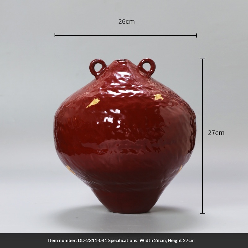 Authentic ceramic designer bottle ornament (style 7)