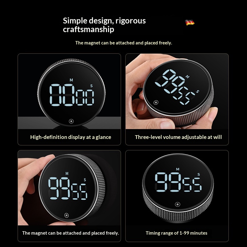 Magnetic Kitchen Baking Electronic Timer