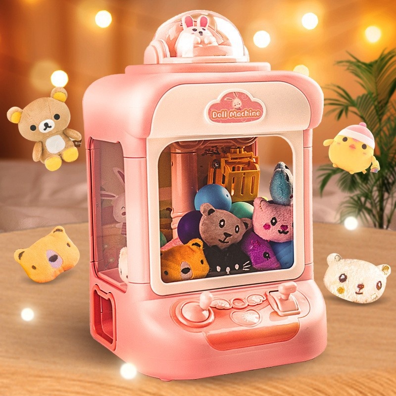 Rabbit Doll Crane Game Toy Mini Gashapon Machine