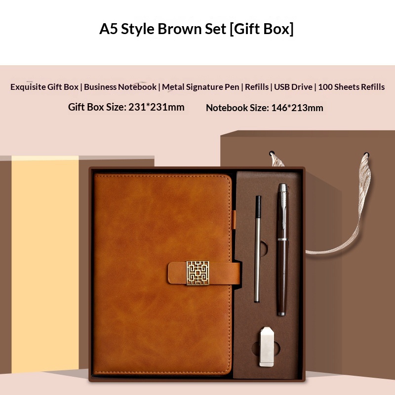 Thermos Mug Notebook And Gift Box Set 10