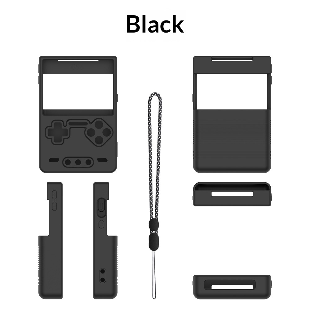 Retro Handheld Game Console Silicone Protective Case Dustproof Storage Soft Cover