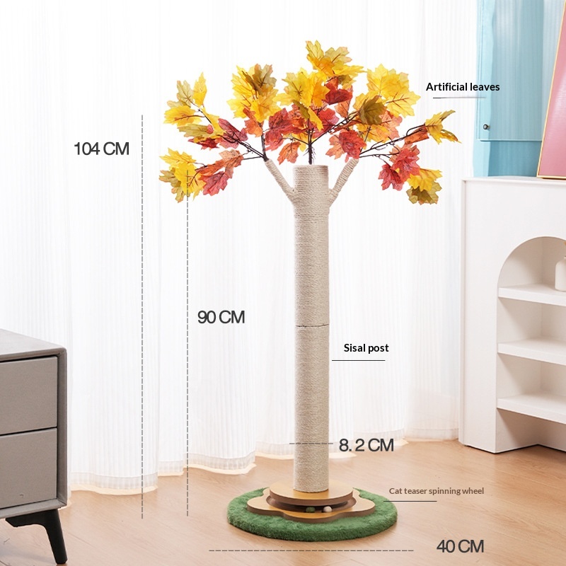 Cat Climbing Frame Grinds And Scratches Without Shedding Debris