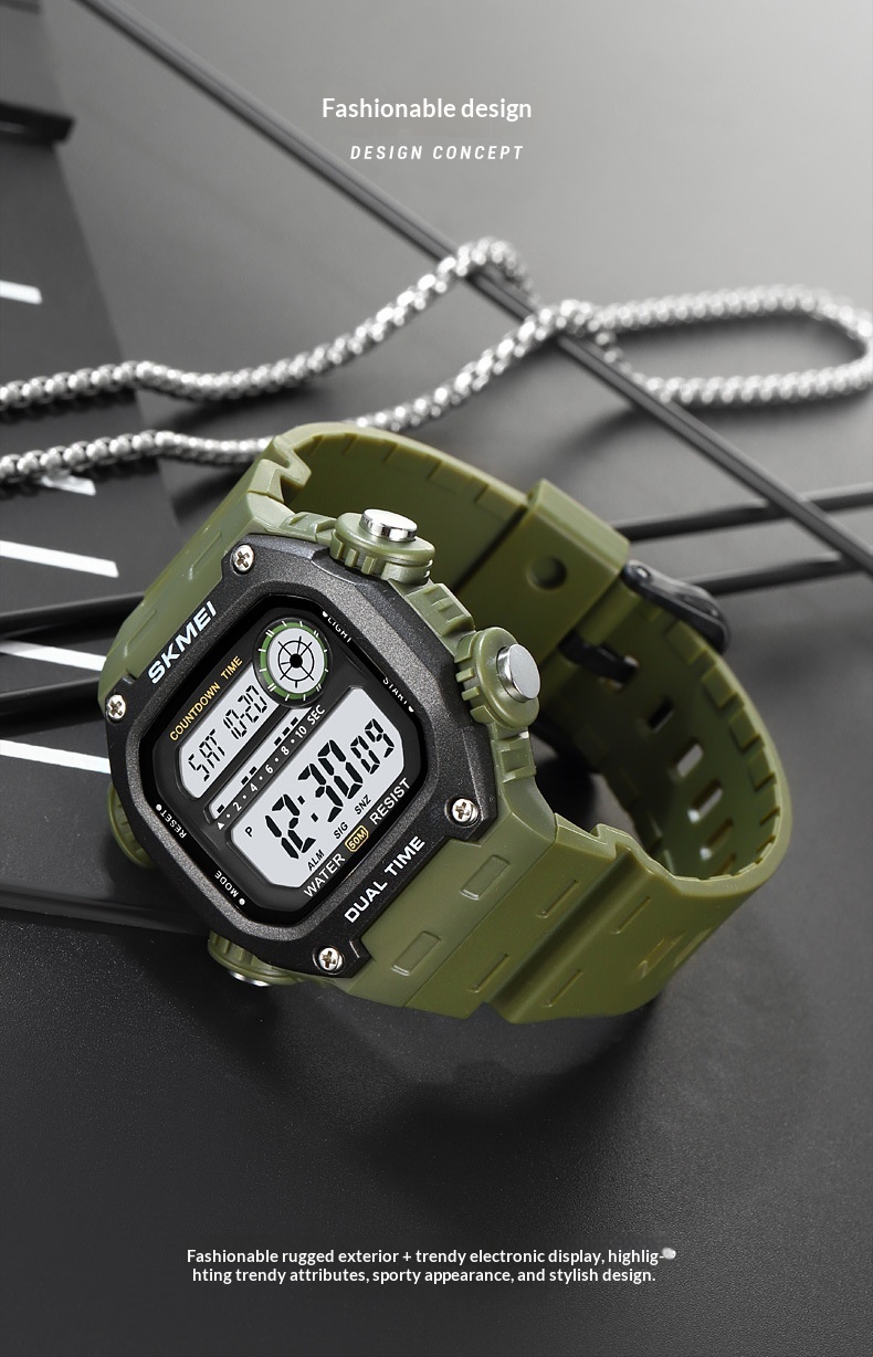 Skmei 2126 Multifunctional Sports Digital watch For Men And Women