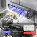 Punch-free Wall-mounted Fan For Kitchen Home Bathroom And Toilet view 4