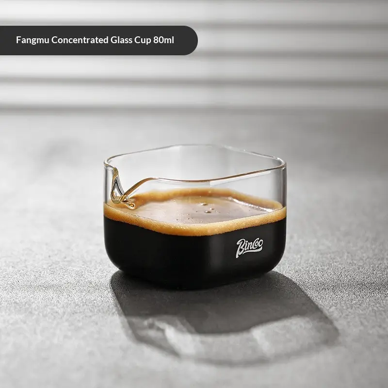 Coffee Cup Glass With Measurements Espresso Shot Measuring