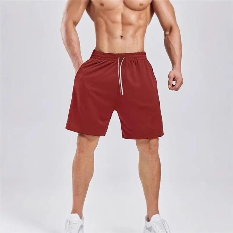 Mens Loose-fitting Quick-drying Workout Shorts For Outdoor Use