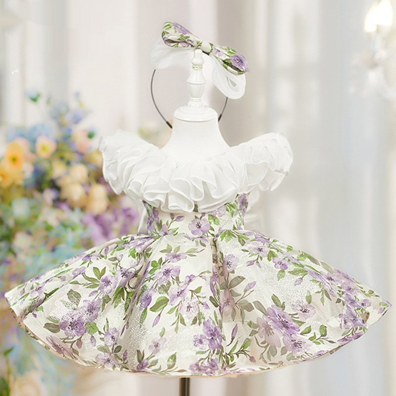 Fairy-Like Birthday Party Dress A Fluffy Princess Gown For Flower Fairies