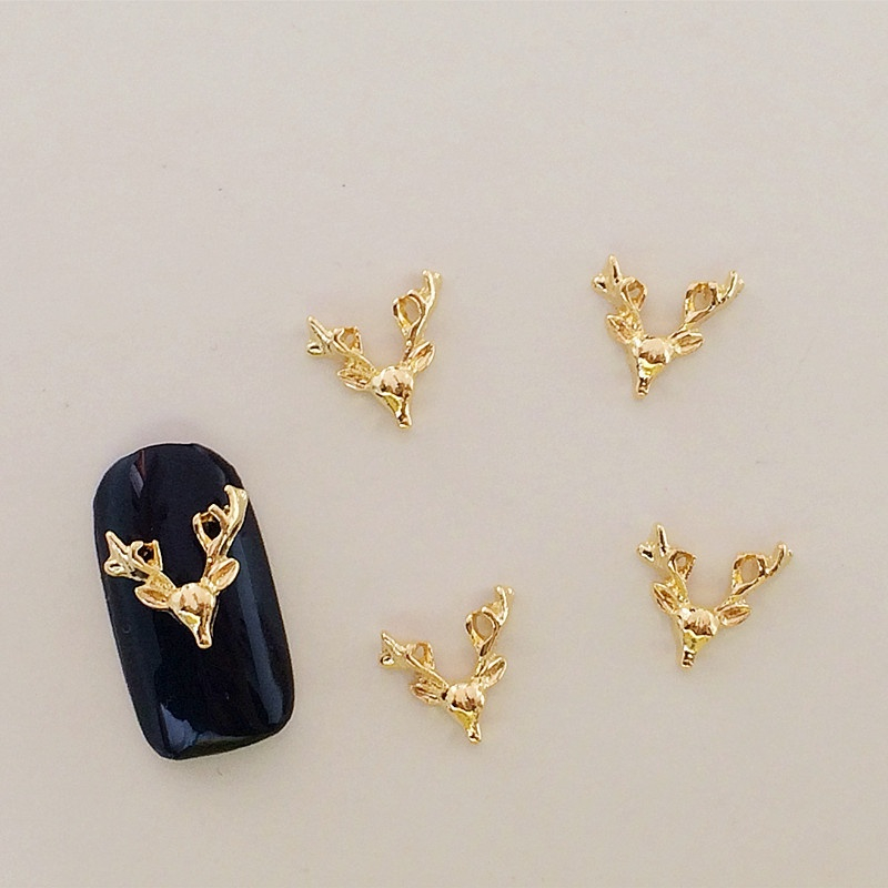 Japanese-style Bow-tie Crown Nail Art Alloy Rhinestone Accessories