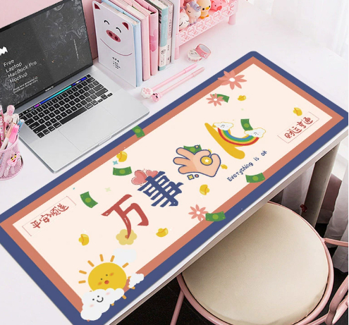 Extra-large Stain-resistant Mouse Pad With Motivational Quotes 9