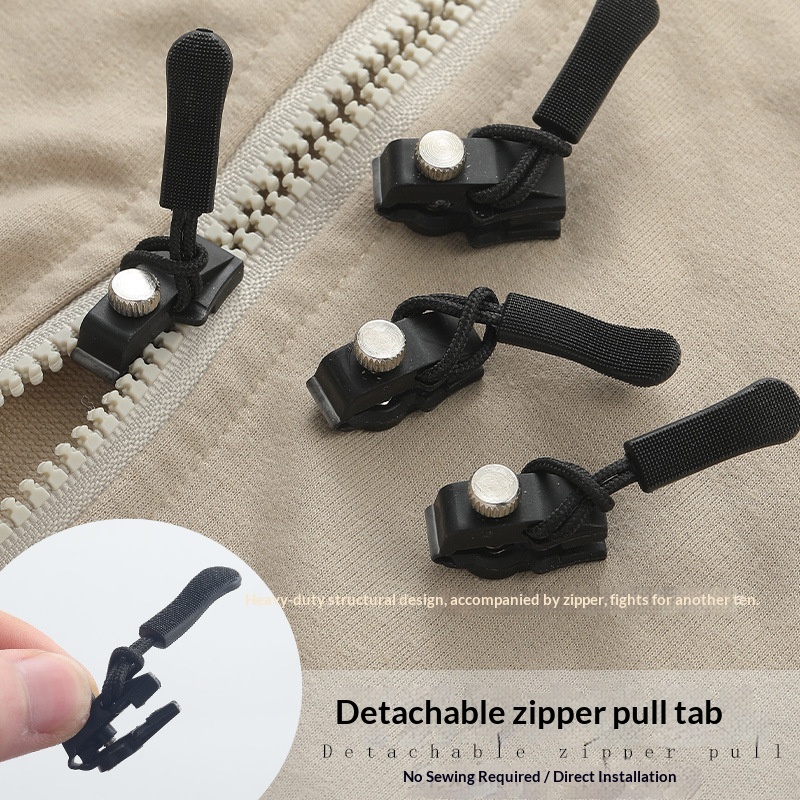 Universal Zipper For Detachable Magic Luggage Clothing Bags And Backpacks