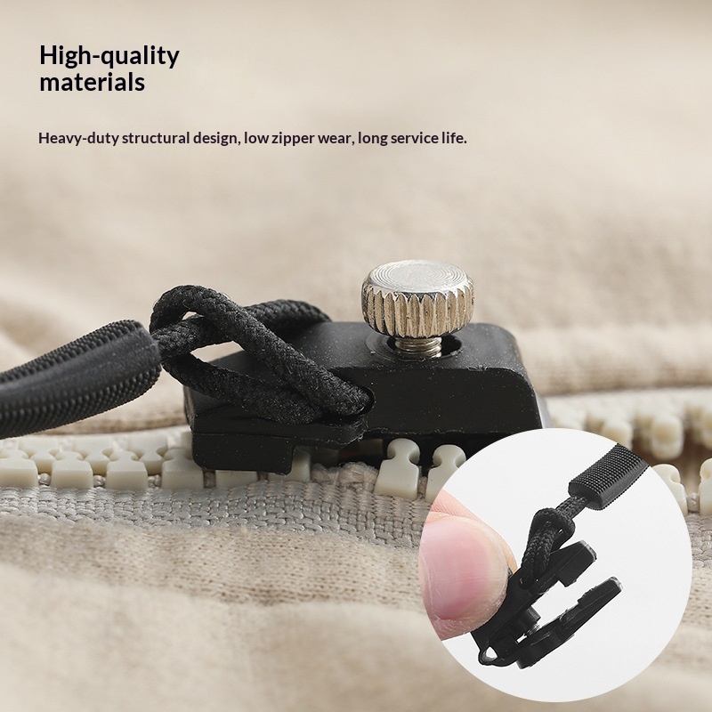 Universal Zipper For Detachable Magic Luggage Clothing Bags And Backpacks