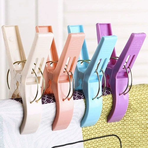 Large Heavy-duty Windproof Quilt Clips Made Of Plastic For Clotheslines