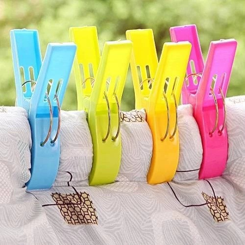 Large Heavy-duty Windproof Quilt Clips Made Of Plastic For Clotheslines