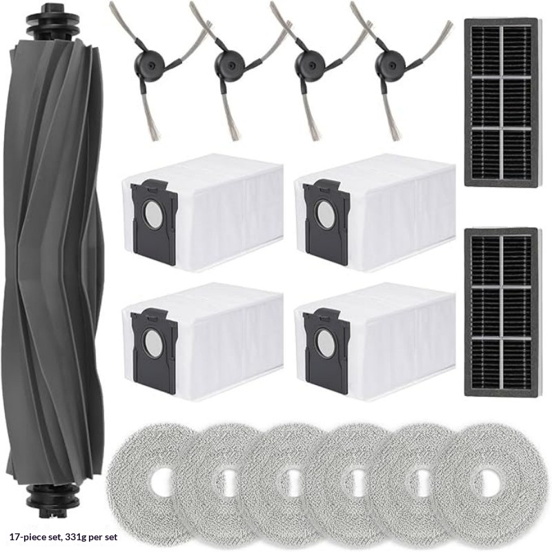 Robot Vacuum Accessories Roller Side Brush Filter Mop Cloth - Image 1