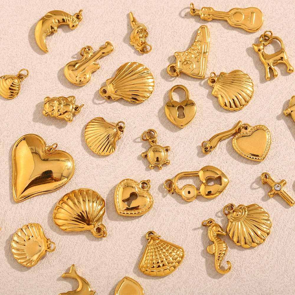 DIY Jewelry Accessories Stainless Steel Plated Pendant