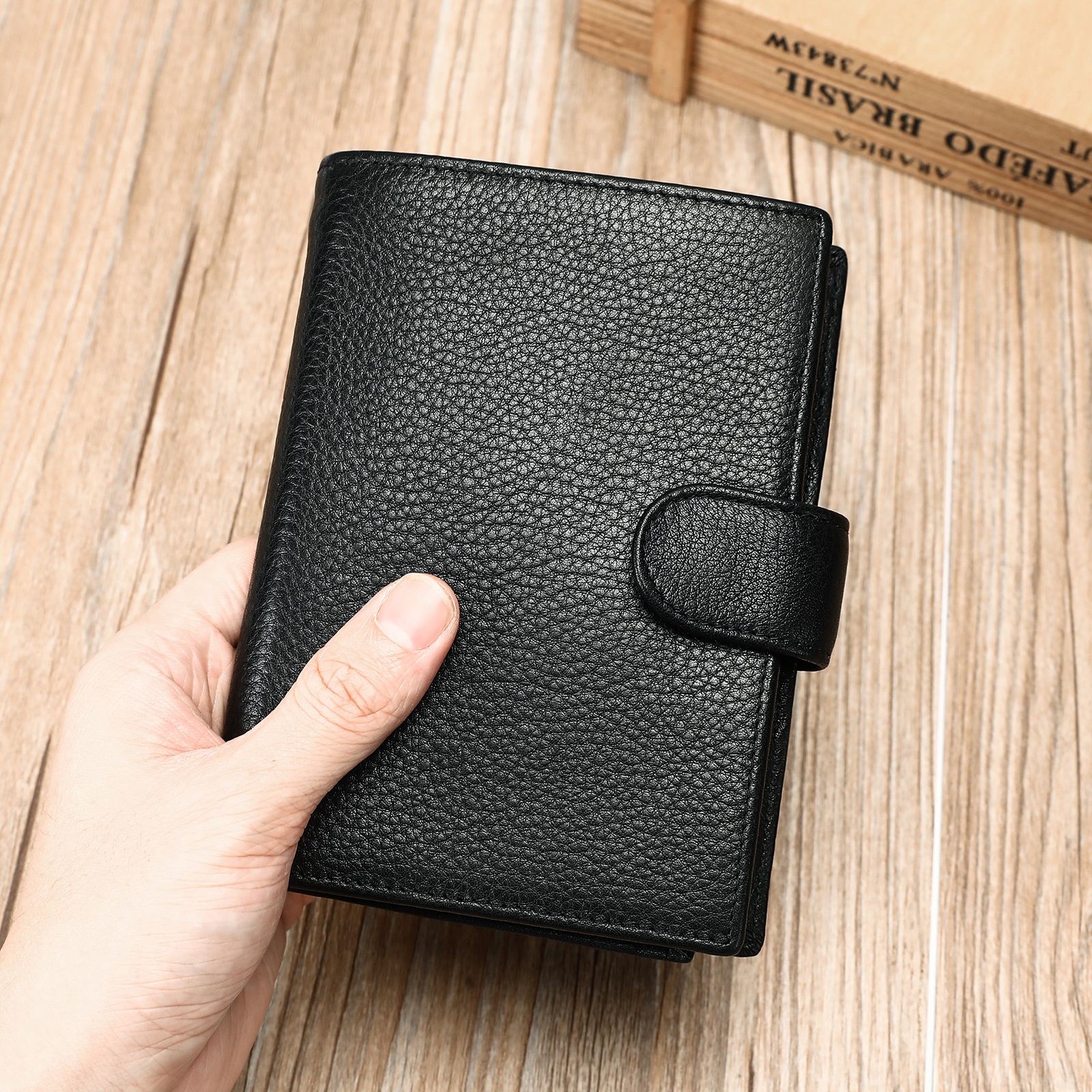 Mens Premium Leather Wallet With A High-end Feel
