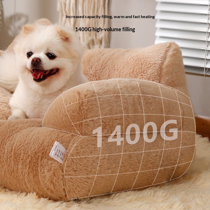 All-season Winter And Fall Pet Bed Thats Warm Removable And Washable