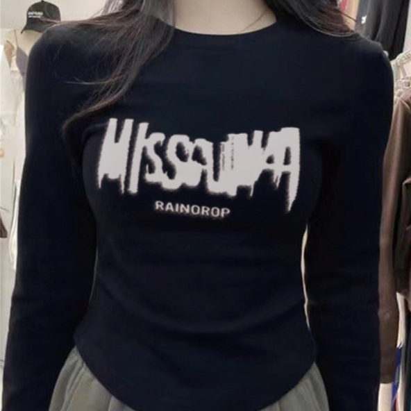 Slimming Off-the-shoulder Design Niche Inner-layer Base Top