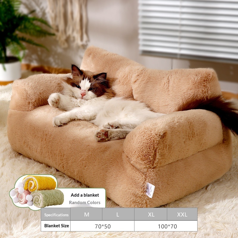 All-season Winter And Fall Pet Bed Thats Warm Removable And Washable
