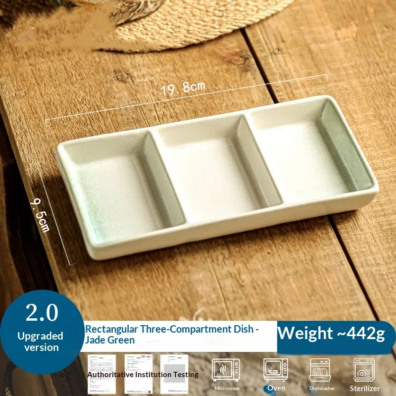 Ceramic Dish For Kimchi Barbecue Dipping Sauce