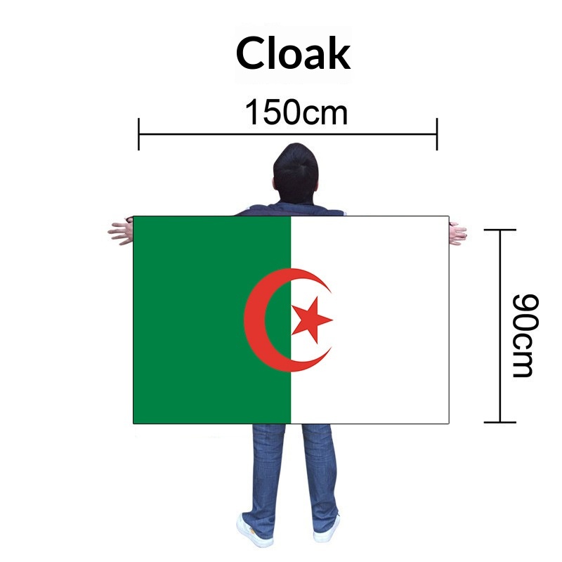 World Cup Fan Support National Flag Cape