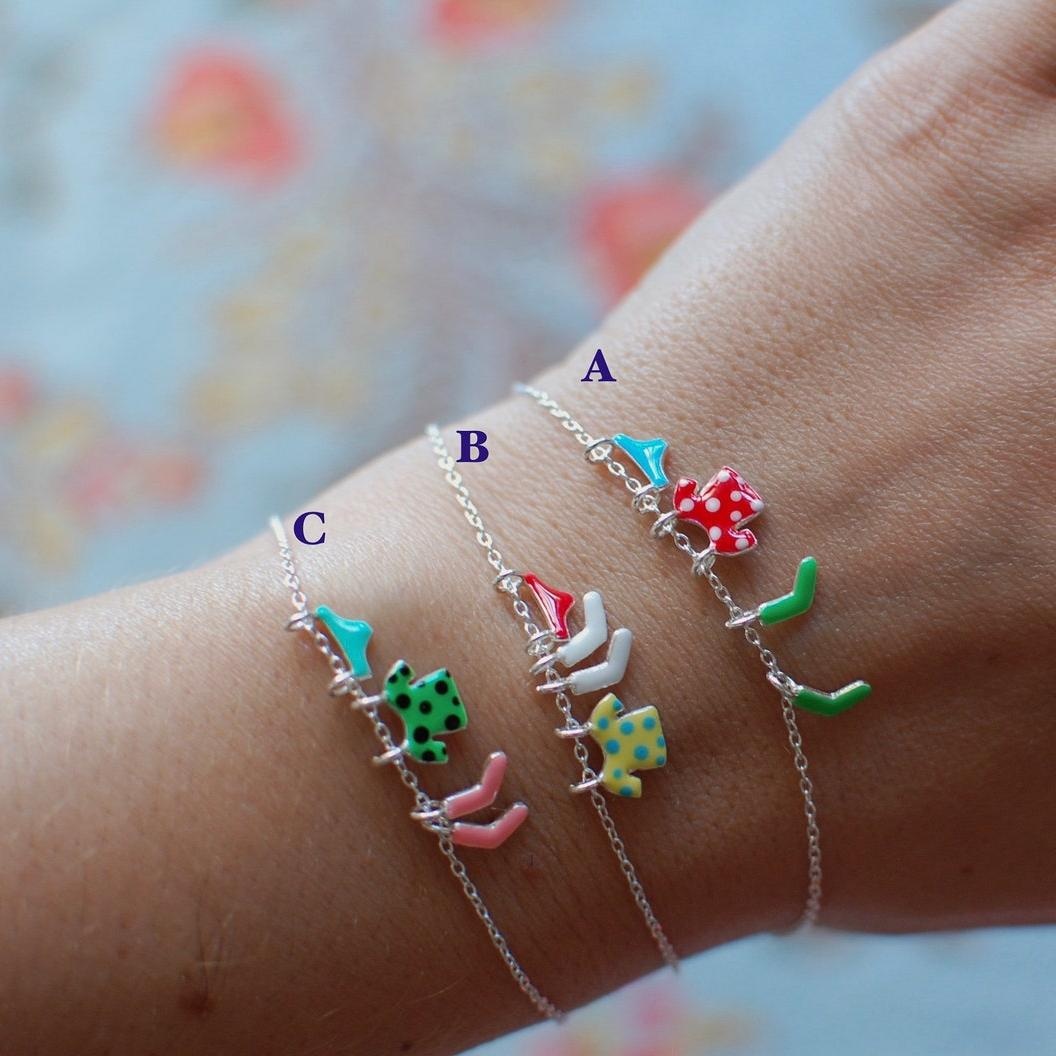 Colorful Clothing Socks And Fashionable Bracelets