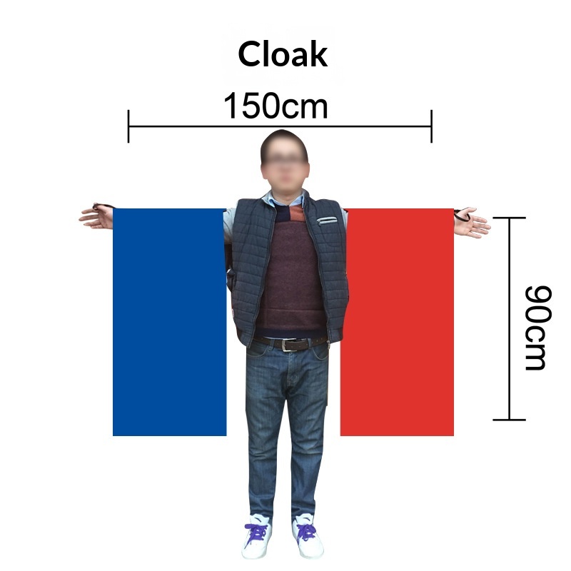 World Cup Fan Support National Flag Cape 6