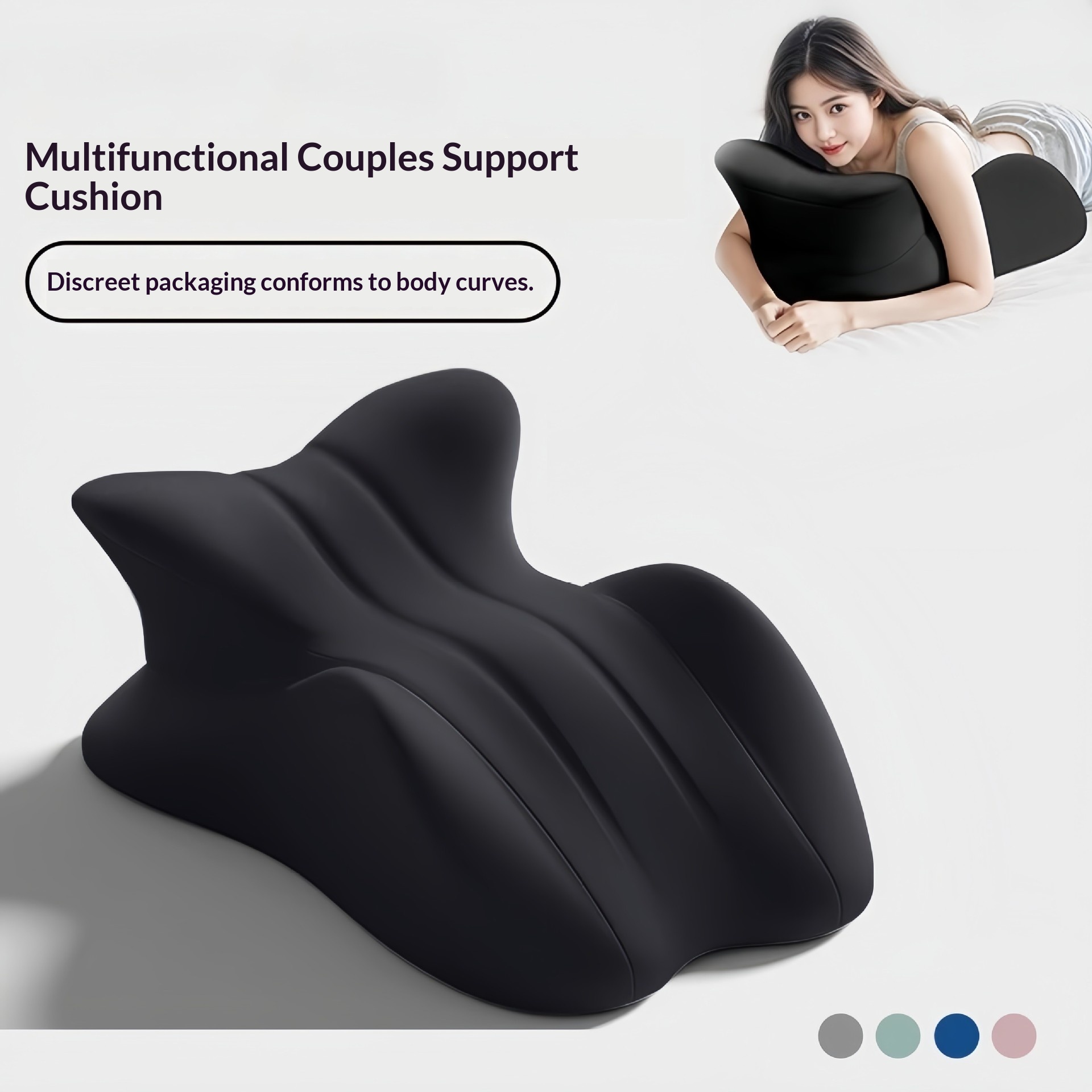 Multi-functional Fertility Aid Cushion Couples Prone Pillow
