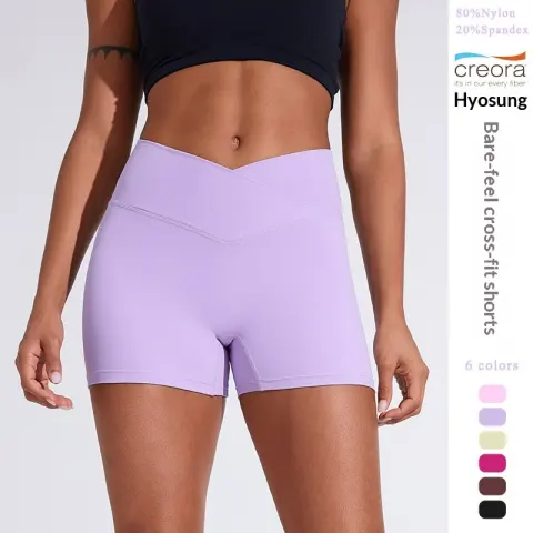 Summer Womens -Style Peach-Shaped Butt-Lifting Fitness Pleated High-Waist Yoga