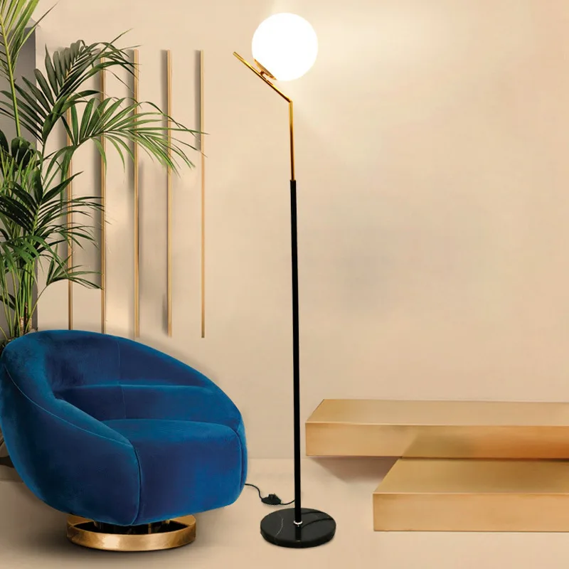 Floor-standing Table Lamp with Warm Light