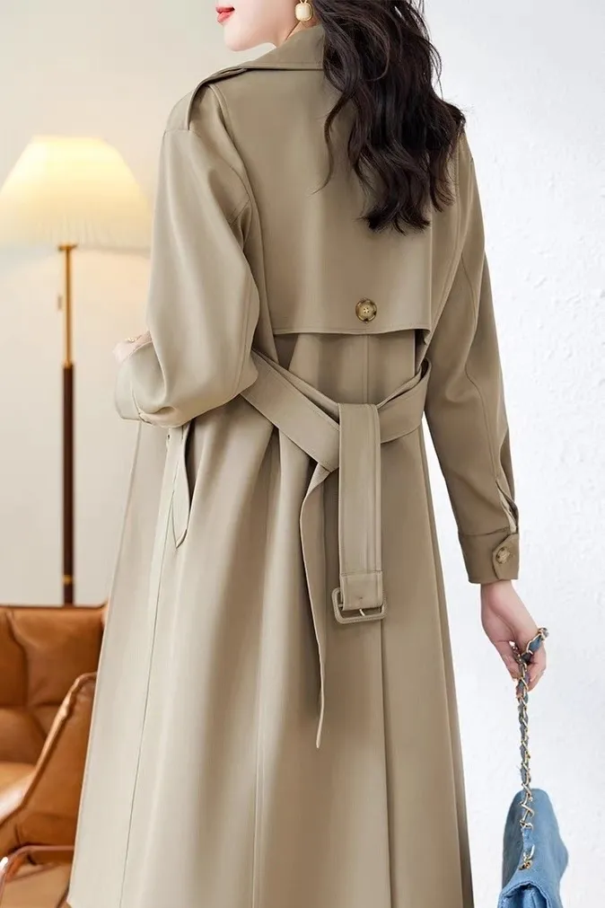 New Autumn Mid-Length Trench Coat For Women - CJdropshipping