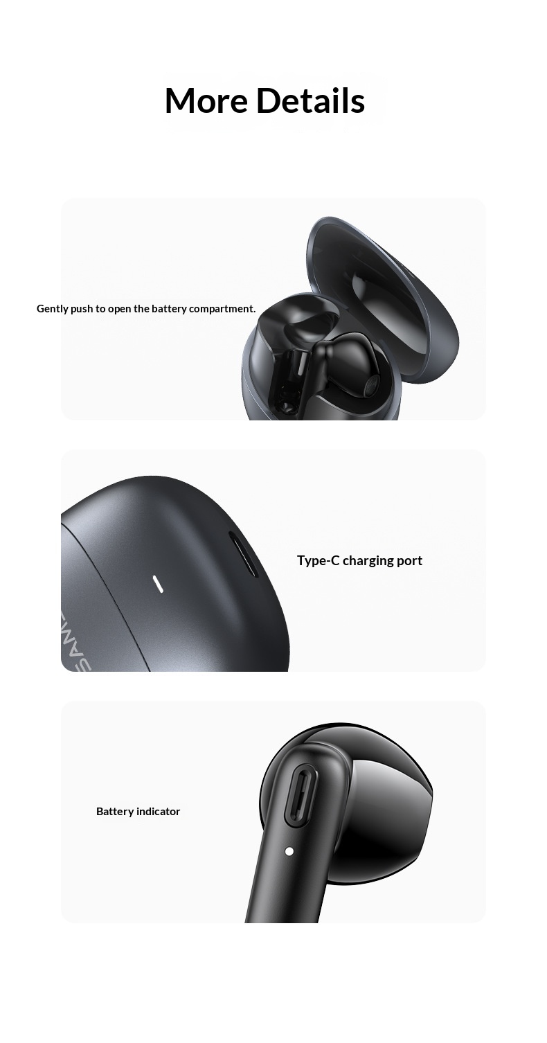 Wireless Earbuds With Charging Case