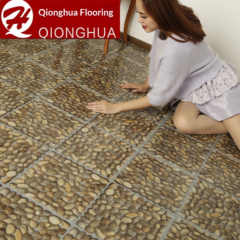 Self-adhesive Flooring Vinyl PVC Floor Tiles Floor Adhesive 11