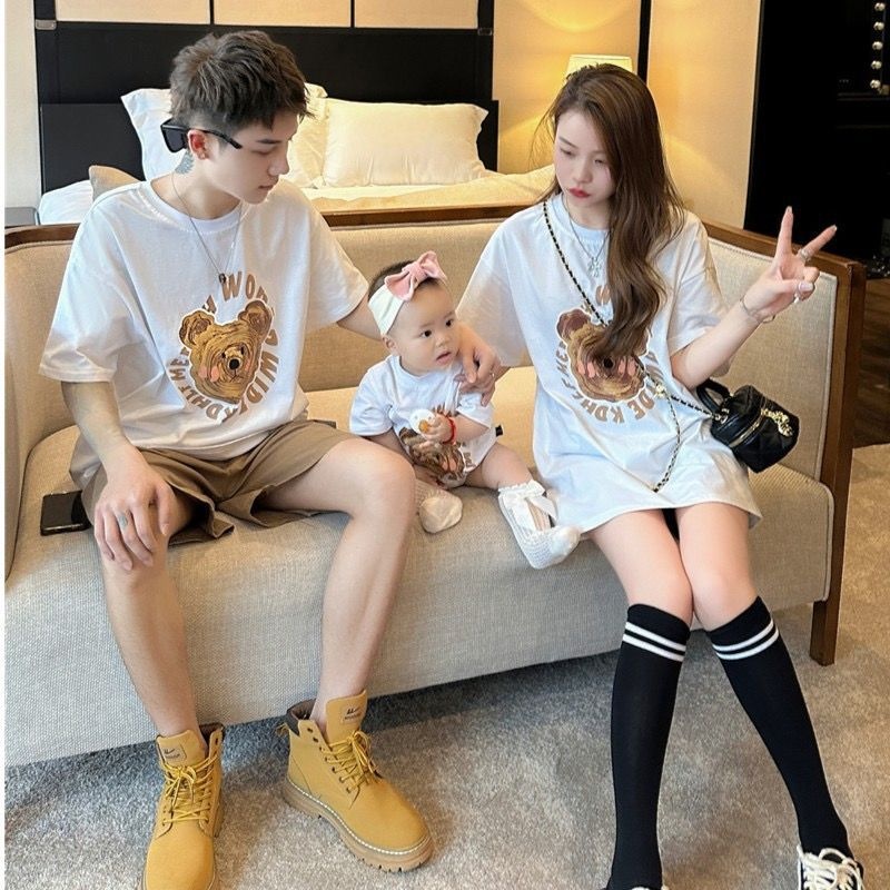 Summer Cotton Tops Family Three