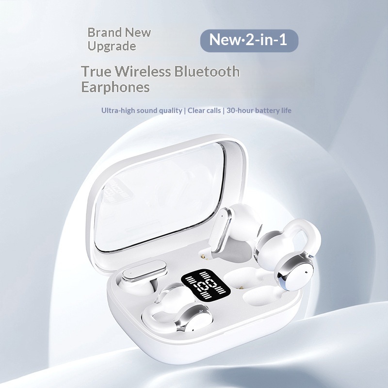 New Q10 Q8 Dual-Ear Wireless Bluetooth Headphones
