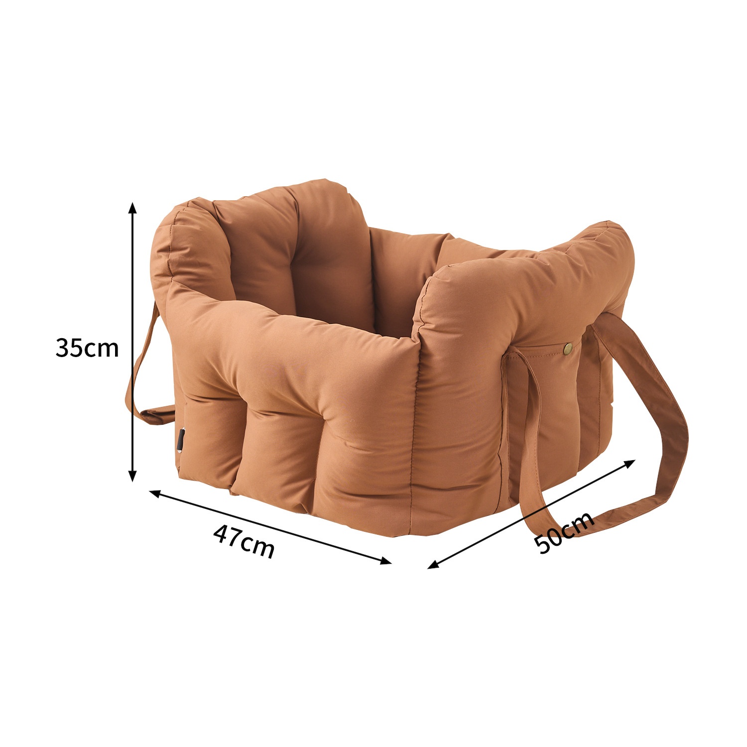 Portable Car Front Passenger Seat Dog Safety Seat Versatile Carrier Backpack For Dogs And Cats