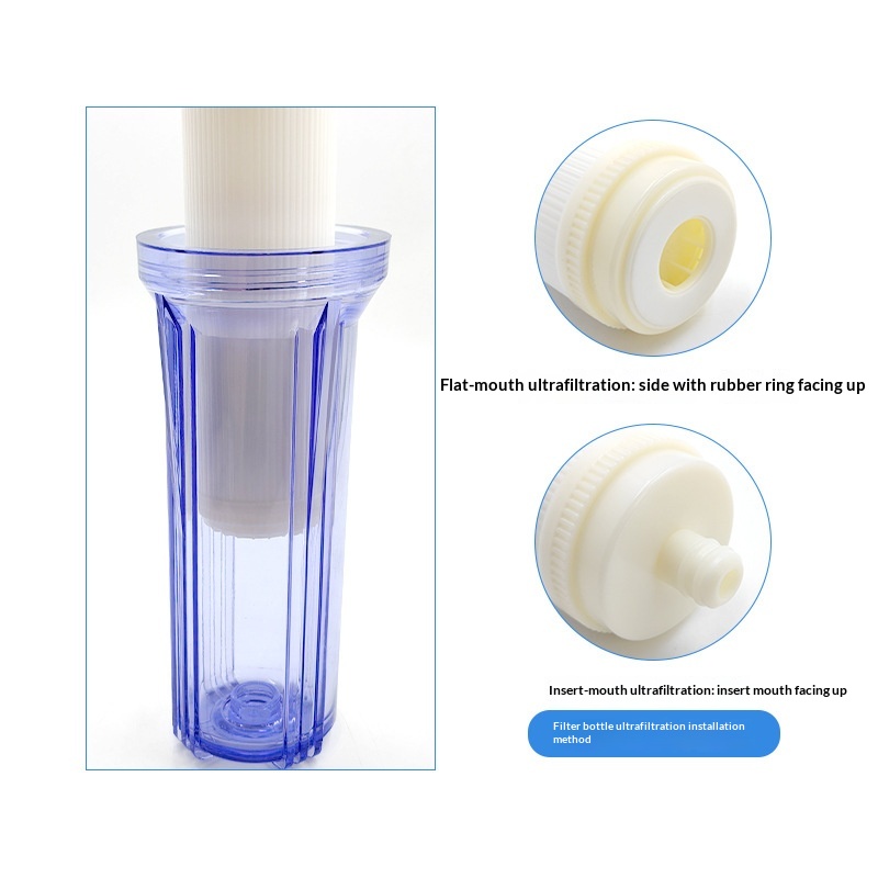 Flat-Top Connector Membrane Housing For Household Ultrafiltration Water Purifiers Accessory Part