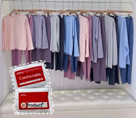 Pure Cotton Autumn Tops And Pants For Parents And Kidswarm And Great As Base Layers