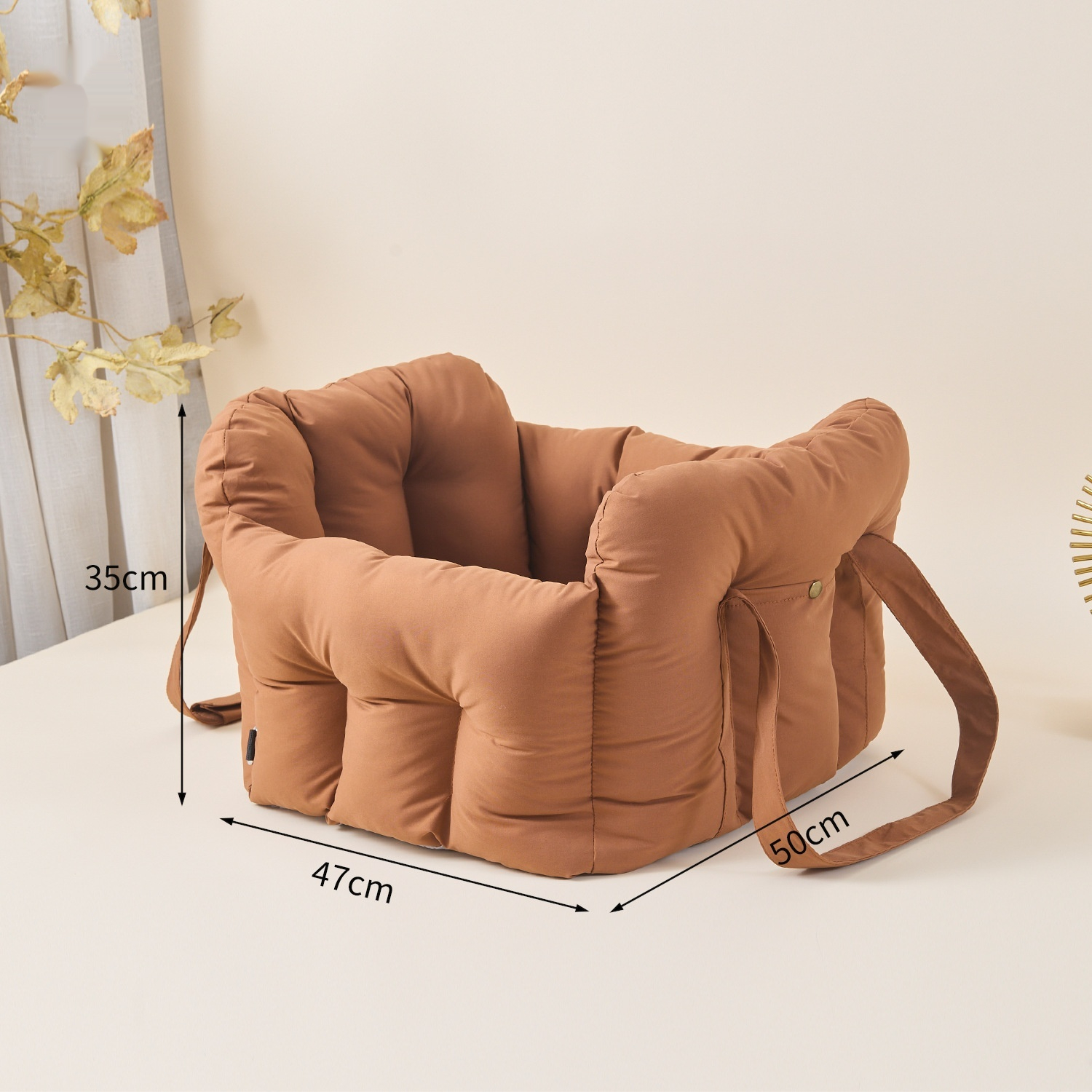 Portable Car Front Passenger Seat Dog Safety Seat Versatile Carrier Backpack For Dogs And Cats