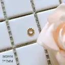 Simple Non Diamond Nail Alloy Jewelry view 2